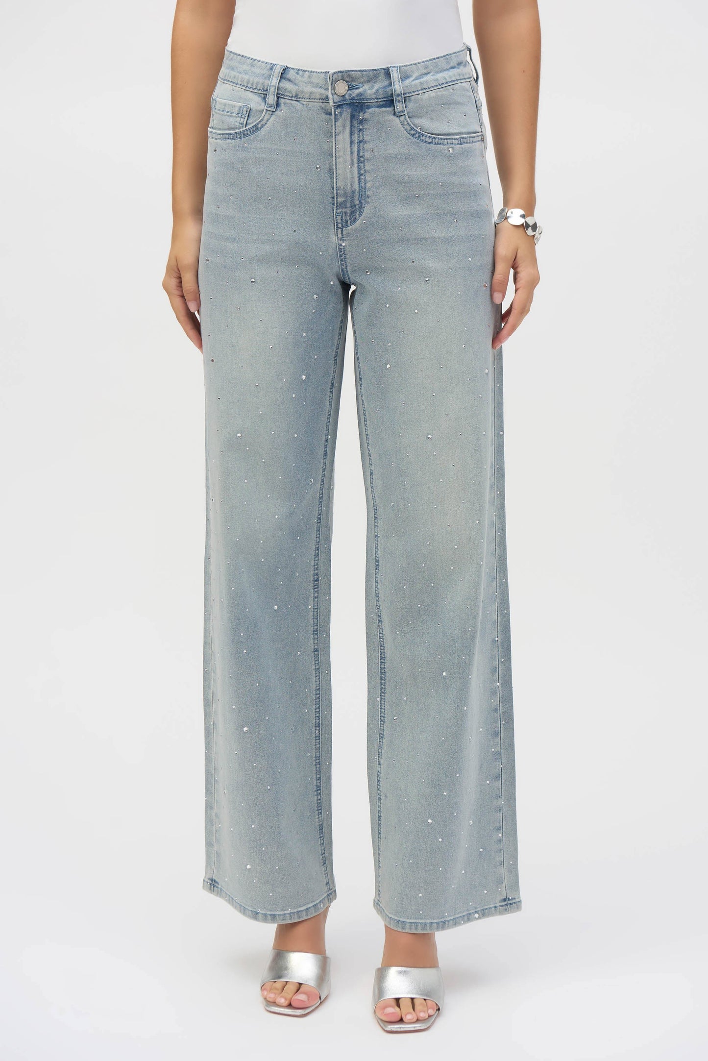 Ribkoff Pantalon Jeans Strass