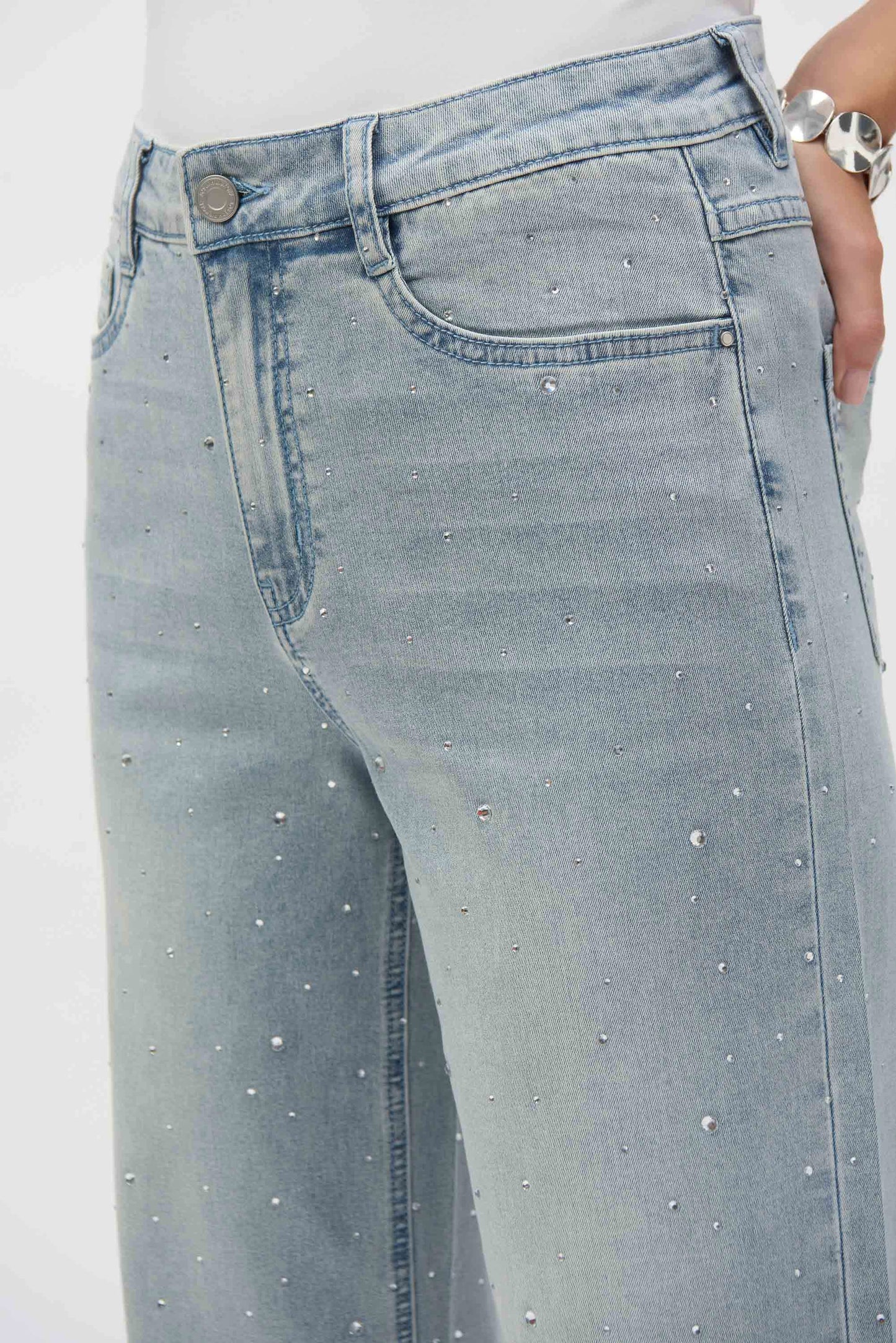 Ribkoff Pantalon Jeans Strass
