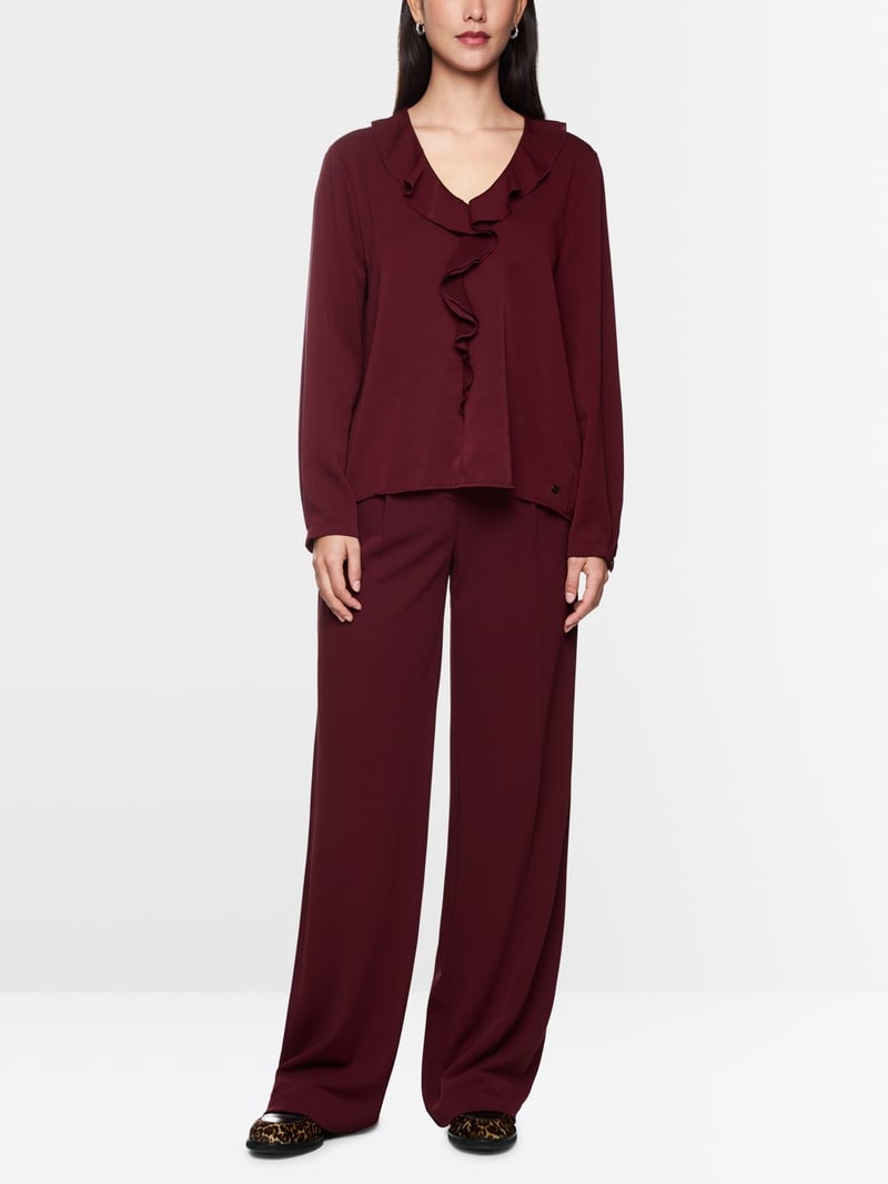 Marc Cain Blouse Bordeaux