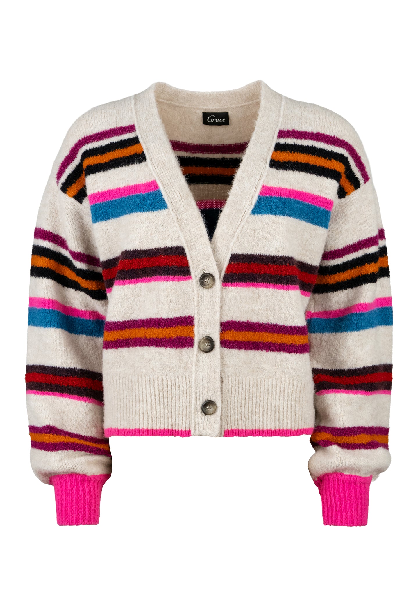 Grace Cardigan Streep Multi