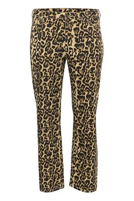 Kaffe Curve Pantalon Jeans Leo Print