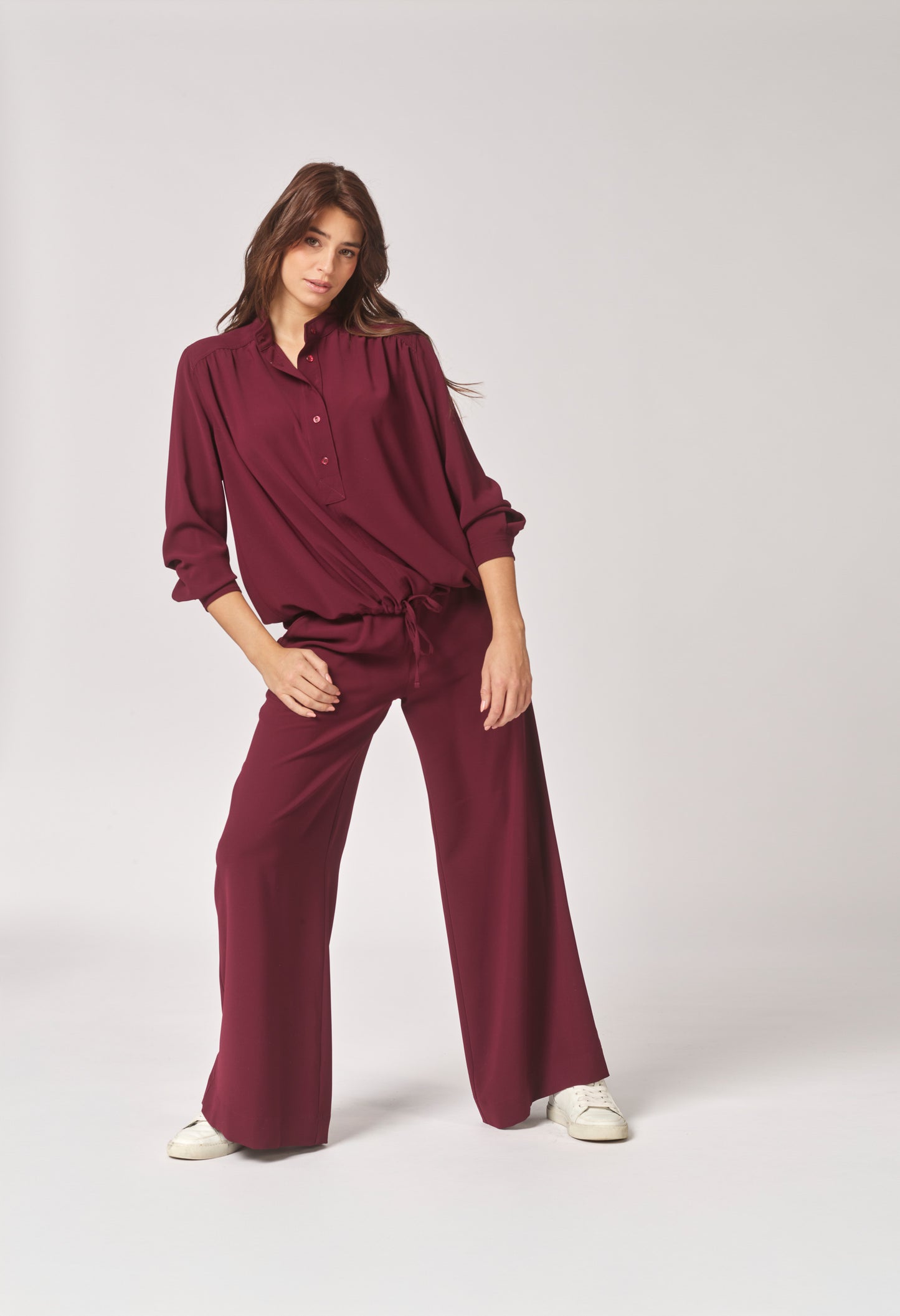 La Lotti Pantalon Bordeaux