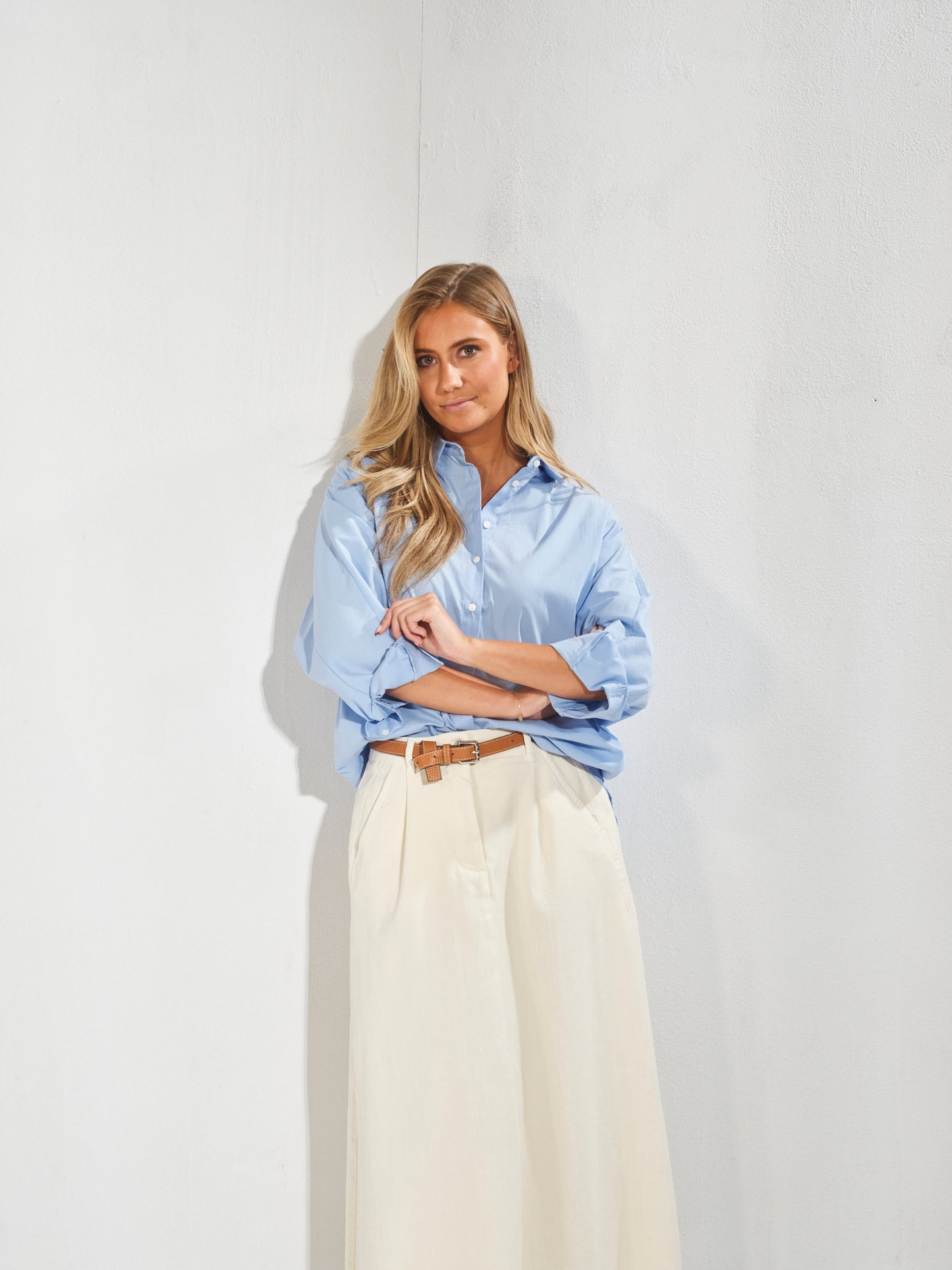 LaLotti Blouse Lichtblauw