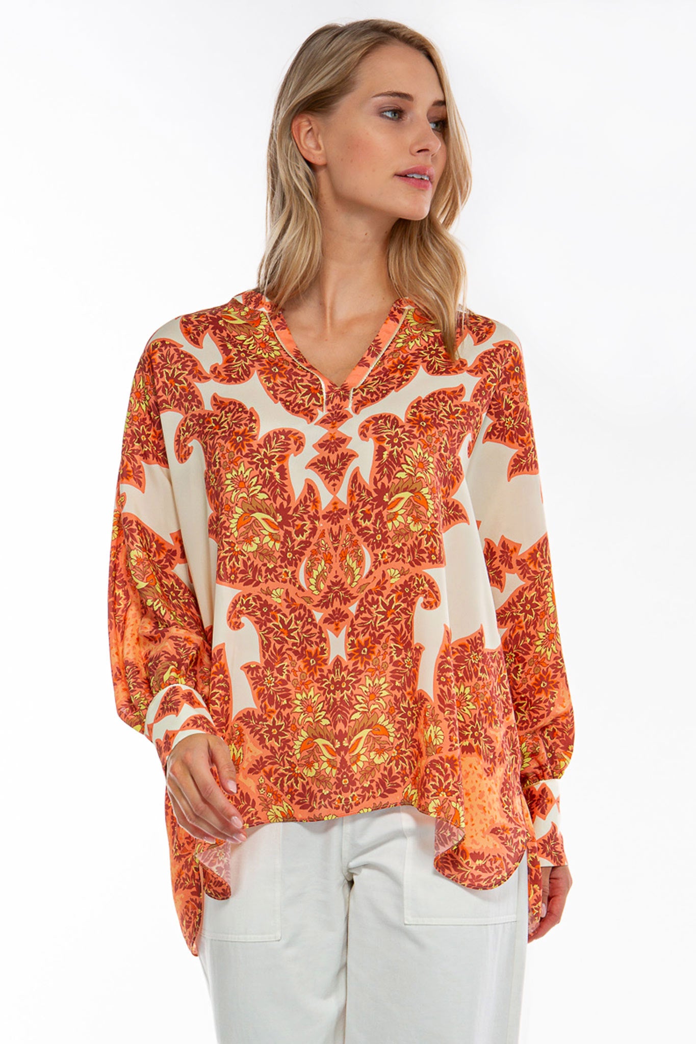 IVI Blouse Print Apricot