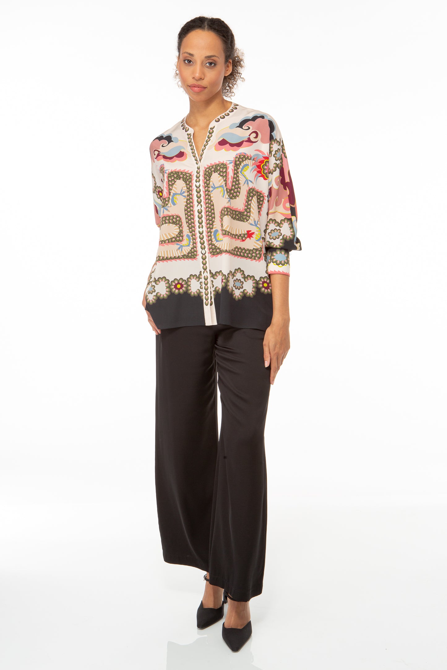 IVI Blouse Print