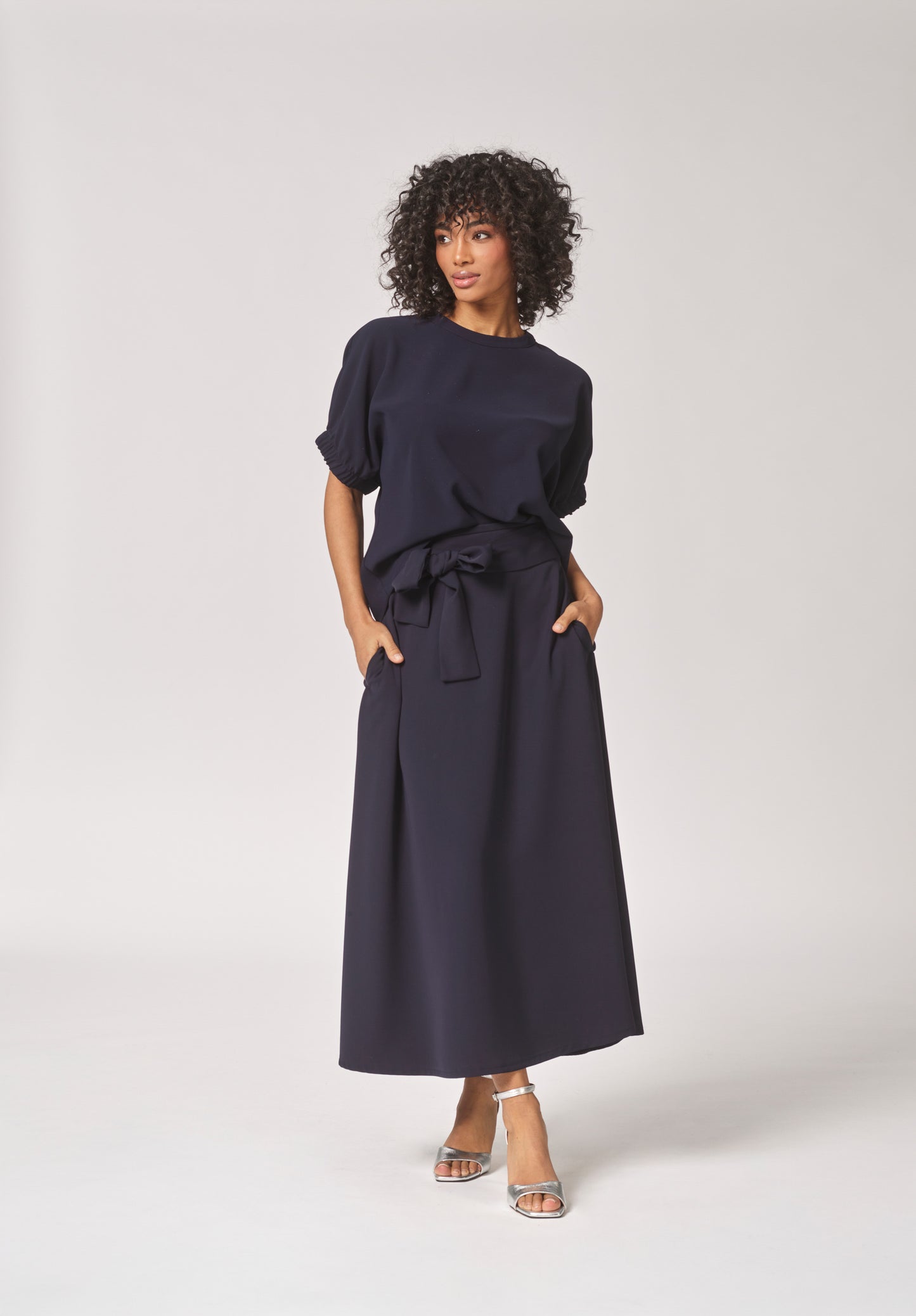 La Lotti Blouse Donkerblauw