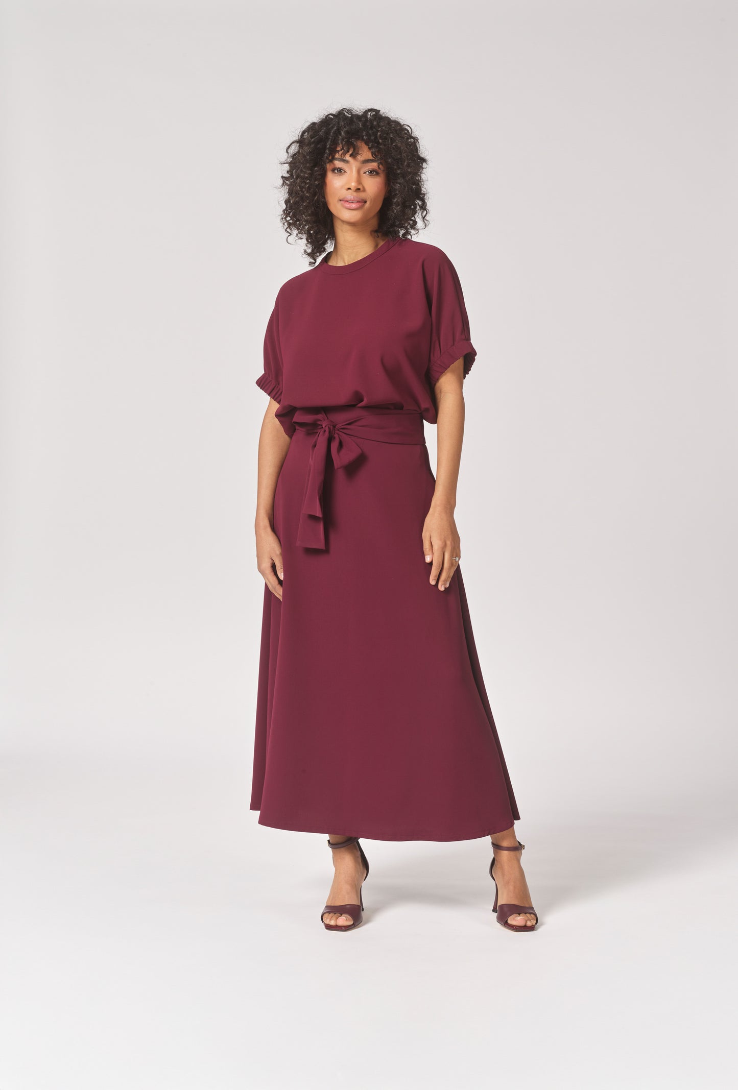 La Lotti Blouse Bordeaux
