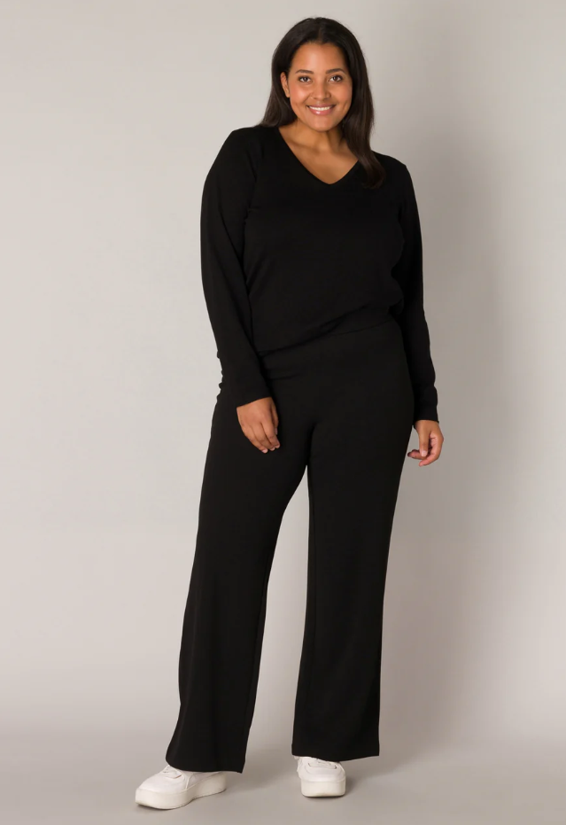 Base Level Pantalon Arah Zwart