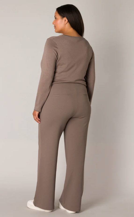 Base Level Pantalon Arah Taupe