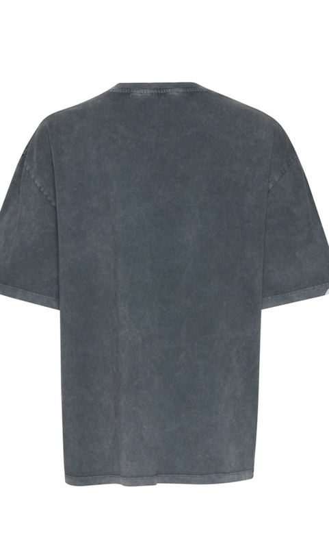 Culture Tshirt Print Grijs