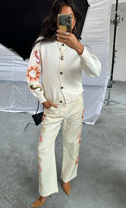 NFD Pantalon Ecru
