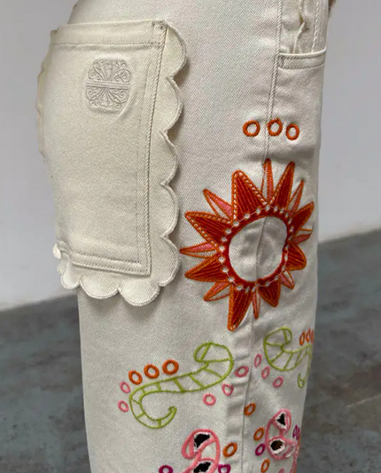 NFD Pantalon Ecru