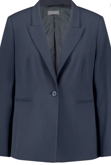 Samoon Blazer Donkerblauw