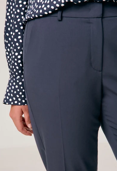 Samoon Pantalon Greta Donkerblauw