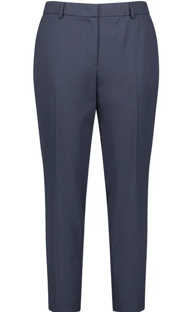 Samoon Pantalon Greta Donkerblauw