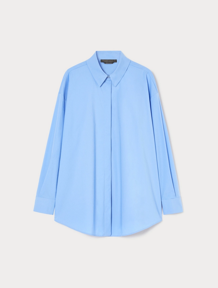 Marina Rinaldi Blouse Lichtblauw