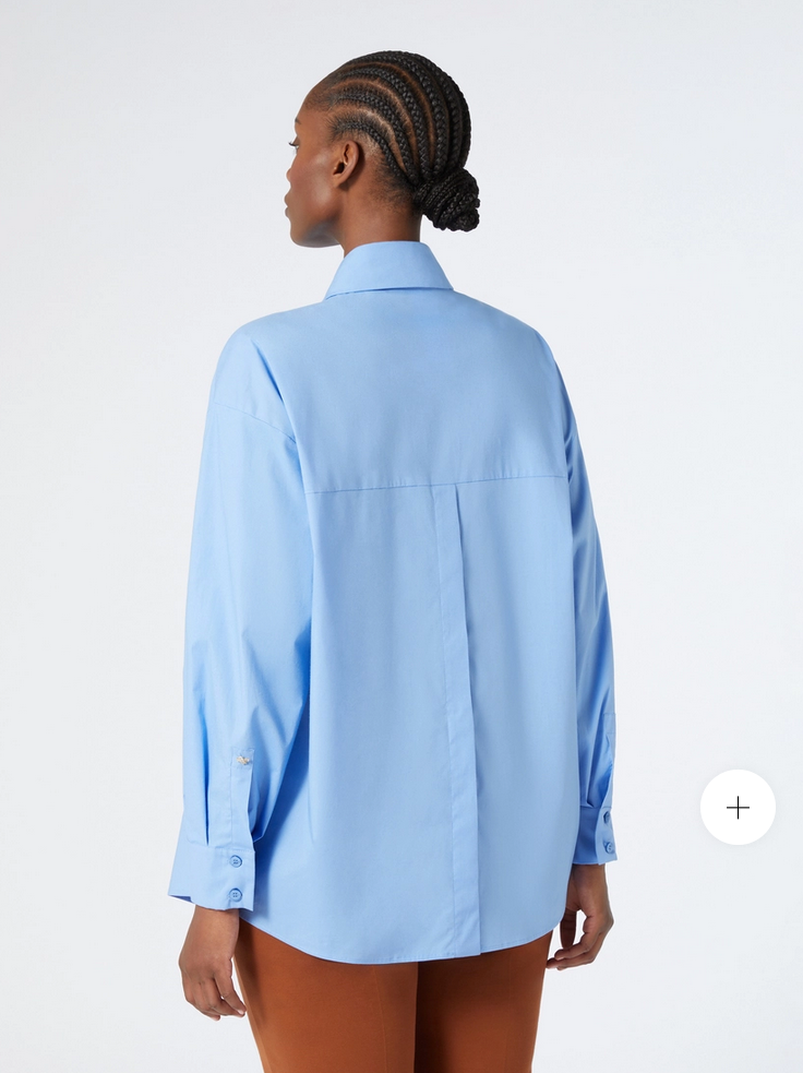Marina Rinaldi Blouse Lichtblauw