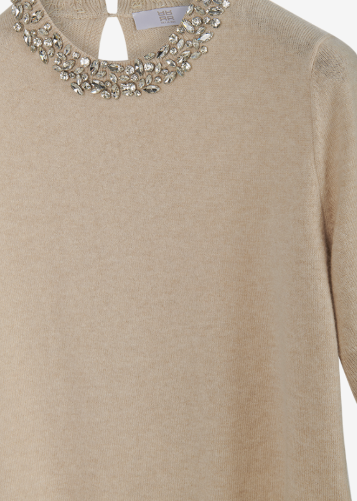 Riani Pull Beige Glitter