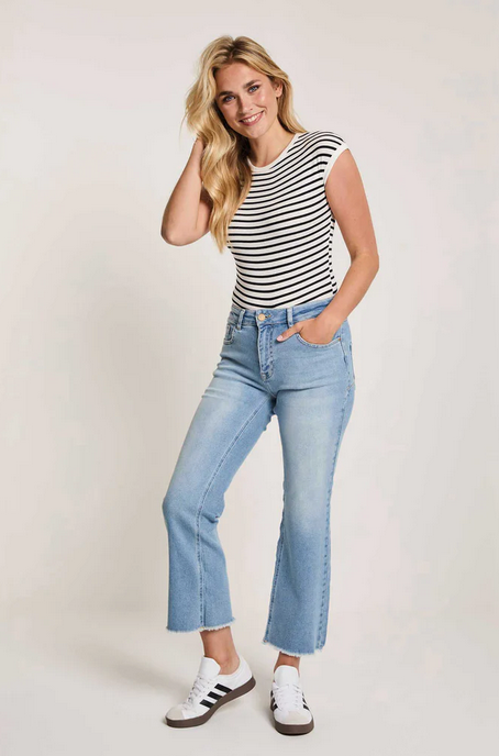 Parami Jeans Mila Flare Vintage Blue