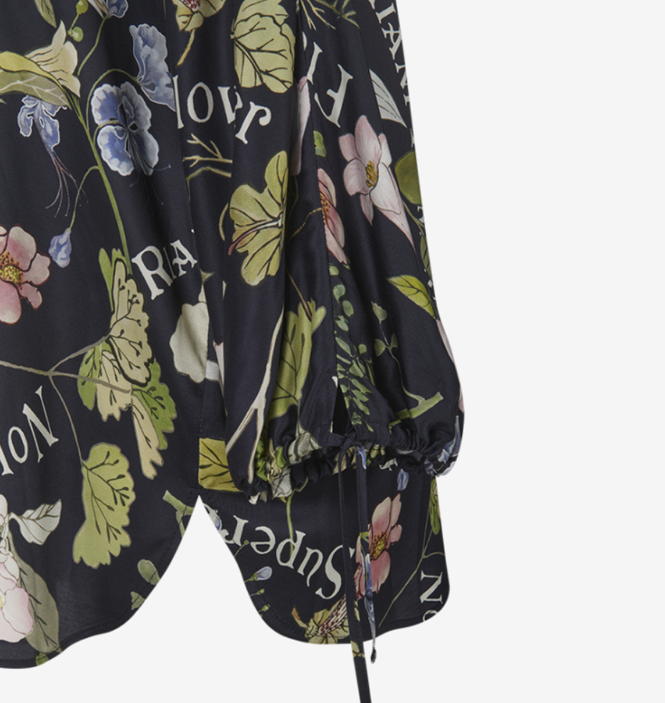 Riani Blouse Print Blauw