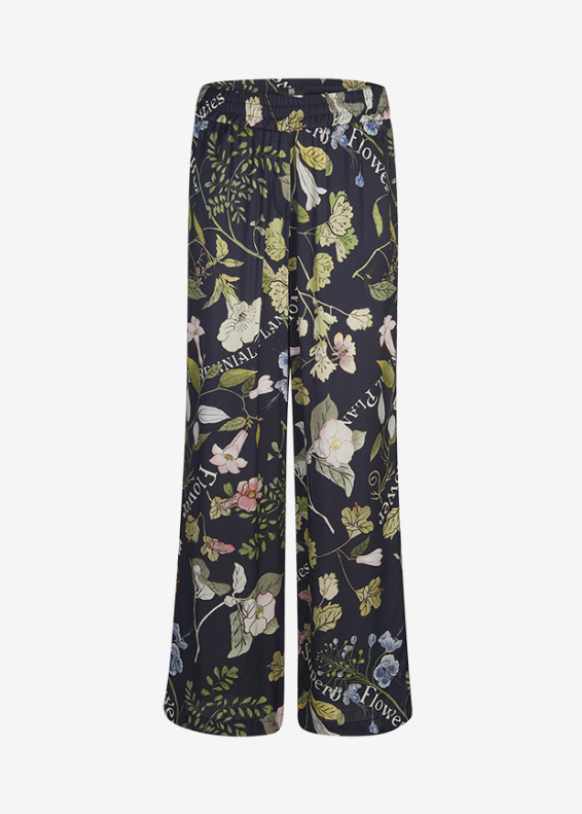 Riani Pantalon Print Blauw