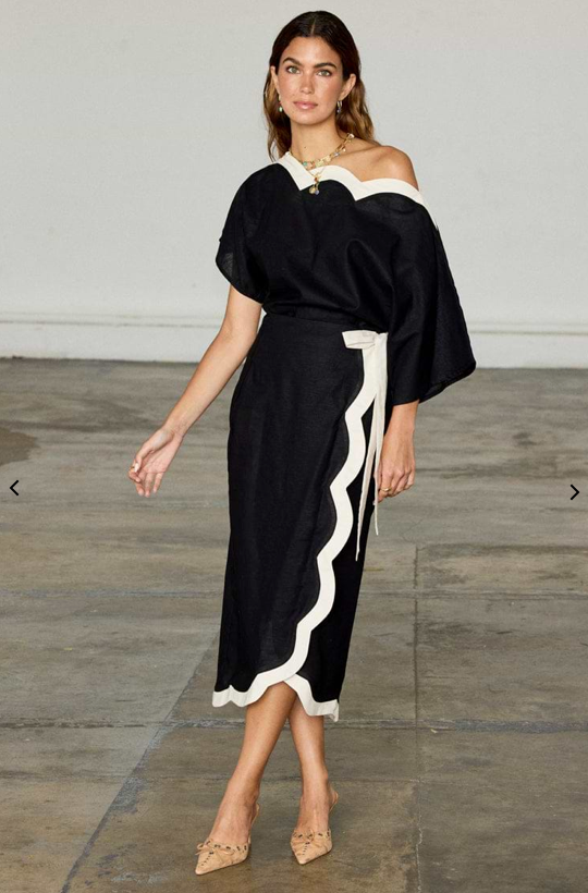 NFD Blouse Zwart/Ecru
