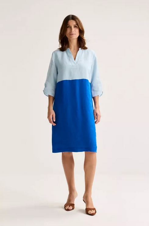 Mayerline Kleed Blauw Linnen
