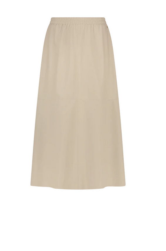 Nukus Rok Ecoleder Beige