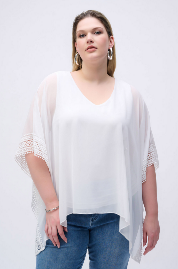 Joseph Ribkoff Blouse Wit