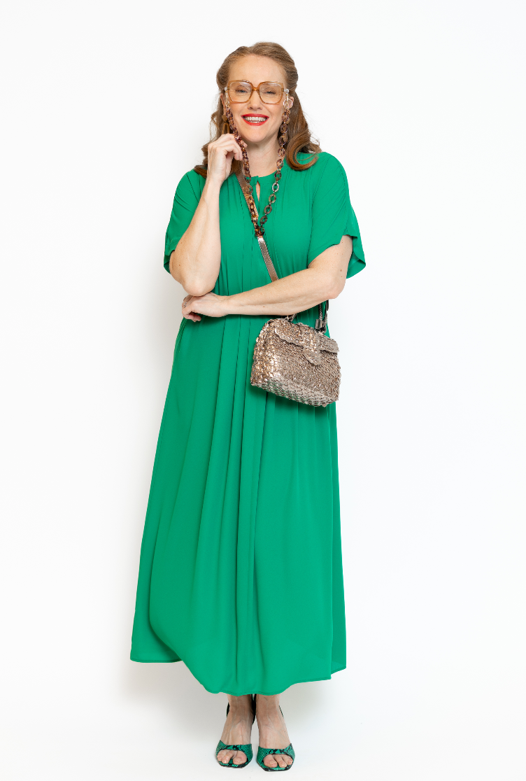 La Camicia Kleed Lang Groen
