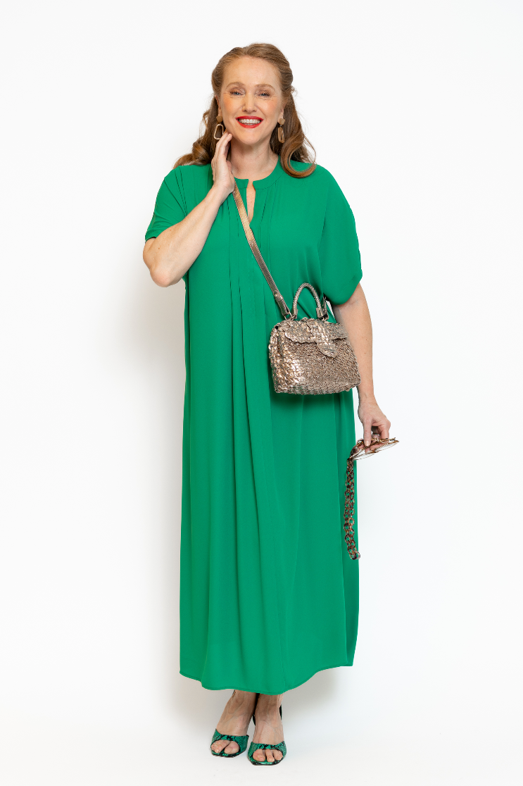 La Camicia Kleed Lang Groen
