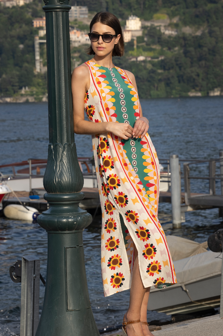 Angoor Kleed Lang Print