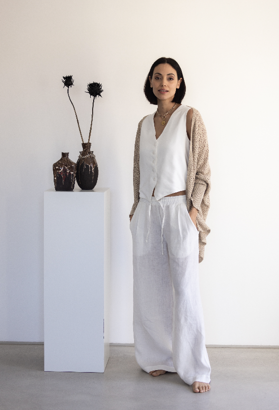 Grace Cardigan Goud