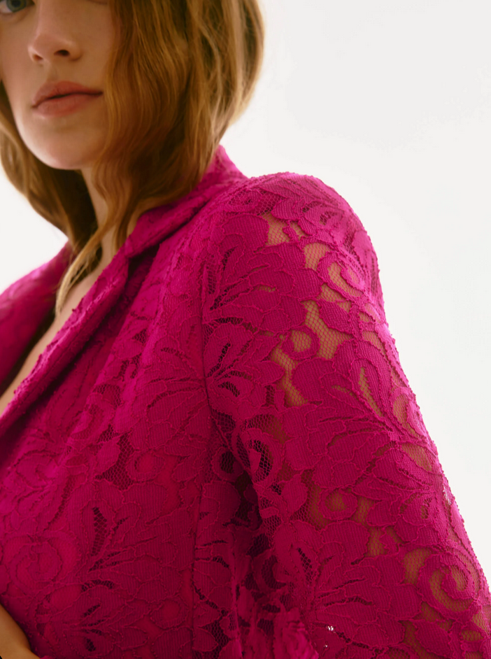 Joseph Ribkoff Blazer Fuchsia