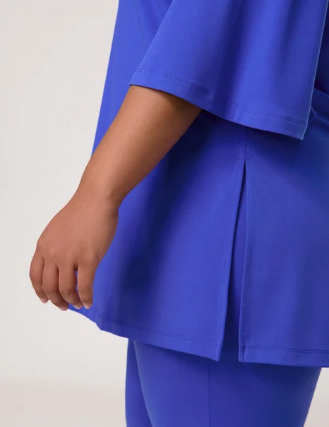 Samoon Blouse Blauw