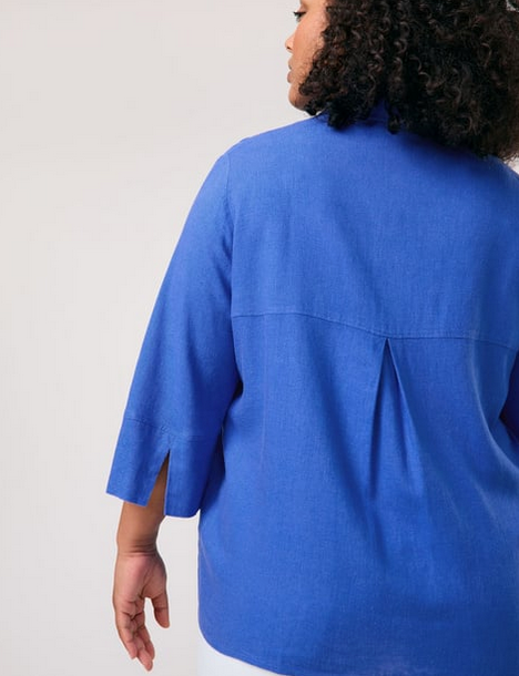 Samoon Blouse Blauw