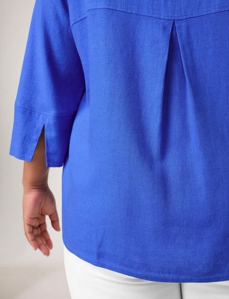 Samoon Blouse Blauw