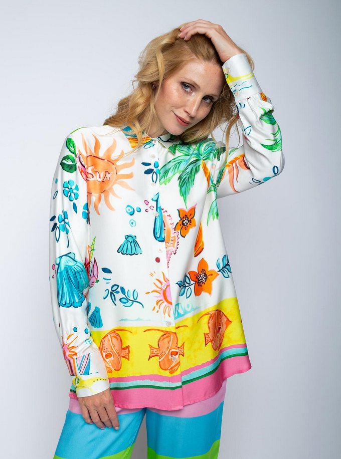 Emily Blouse Print
