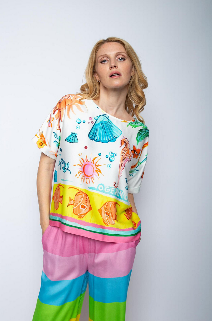 Emily Blouse Print