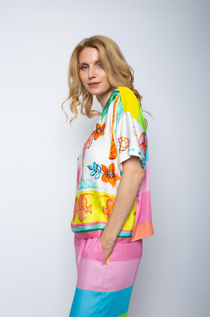 Emily Blouse Print