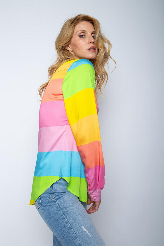 Emily Blouse Streep Regenboog
