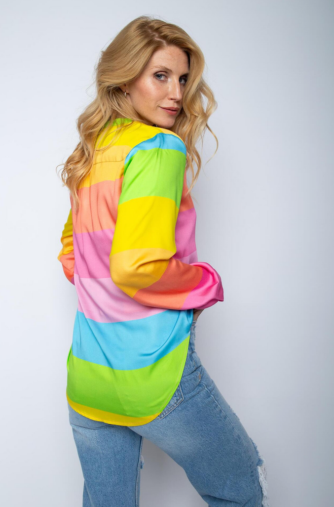 Emily Blouse Streep Regenboog