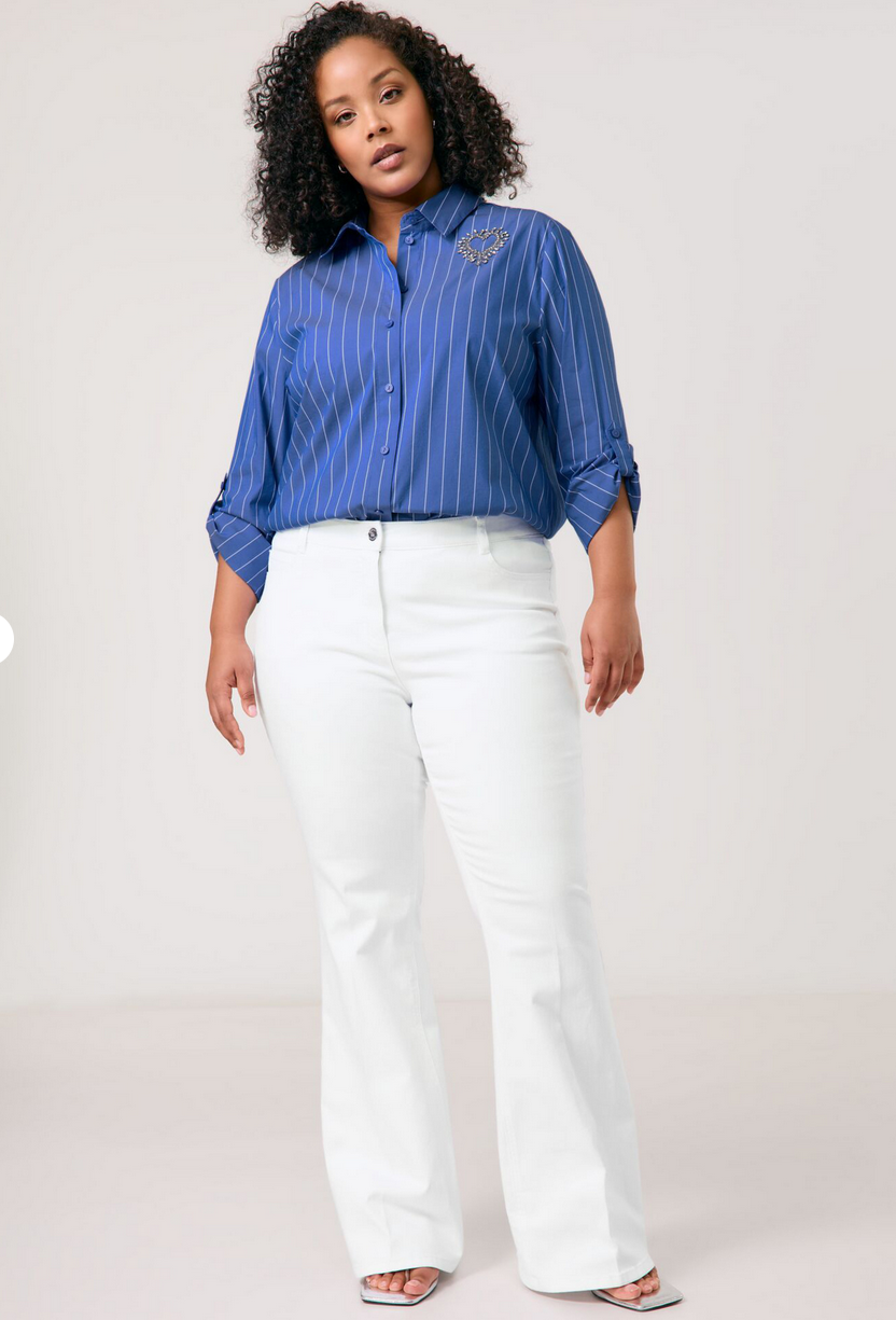 Samoon Blouse Streep