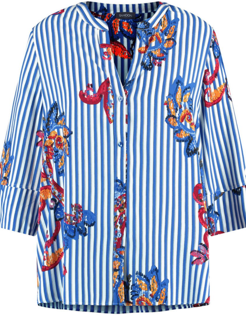 Samoon Blouse Print