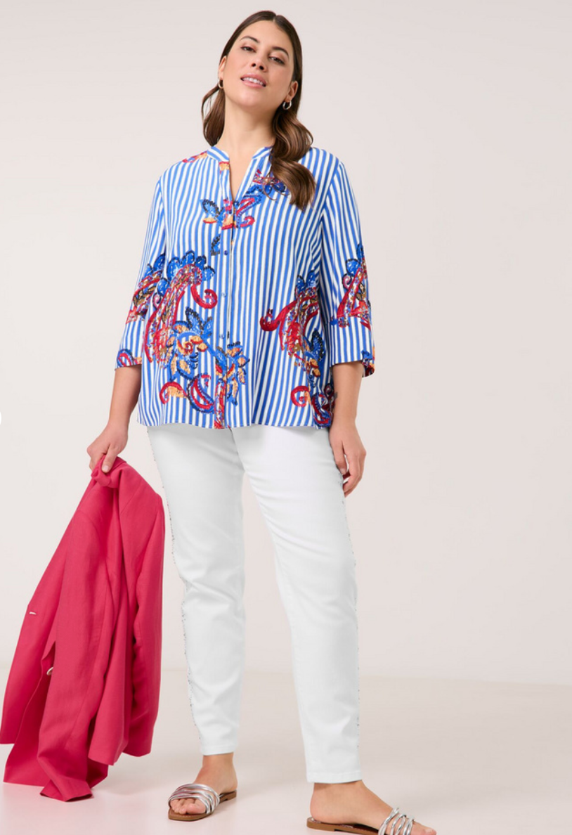 Samoon Blouse Print
