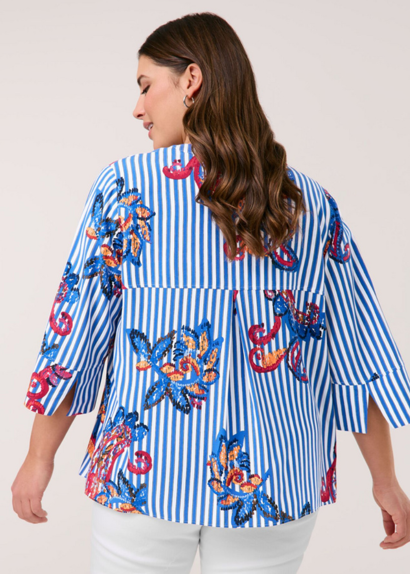Samoon Blouse Print