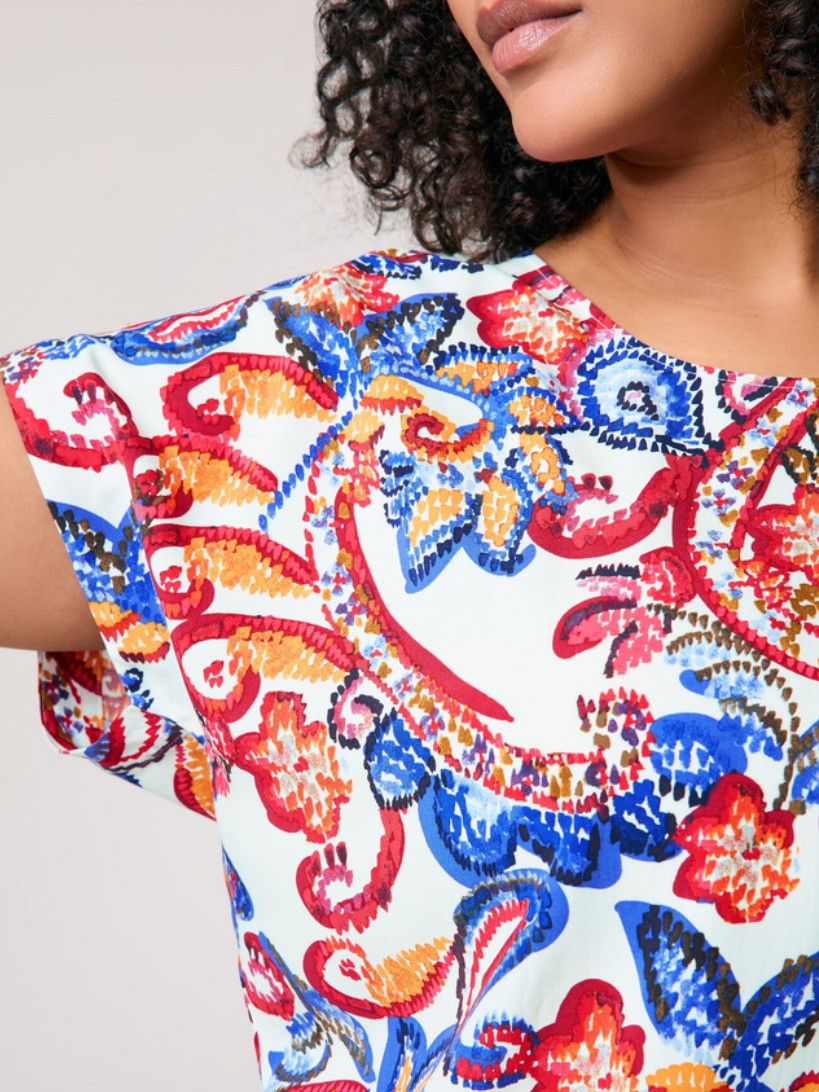 Samoon Blouse Print