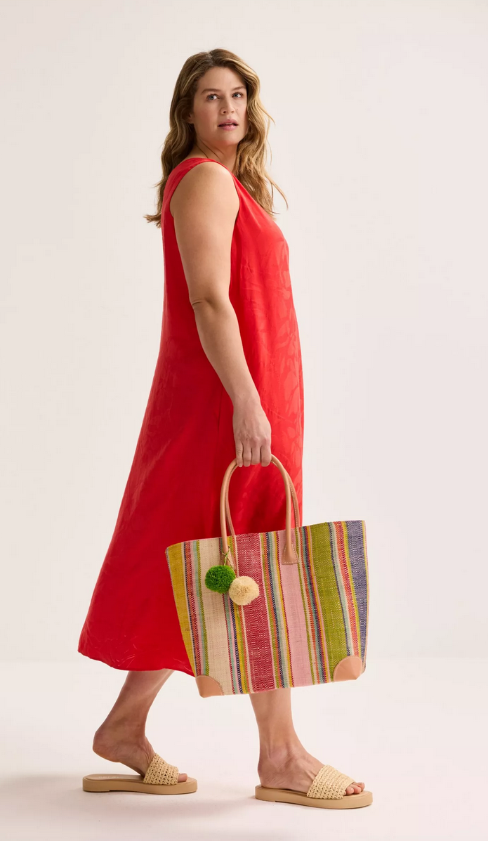 Mayerline Kleed Lang Rood