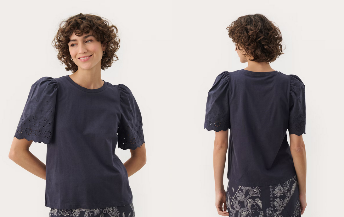 Part Two Tshirt Blauw
