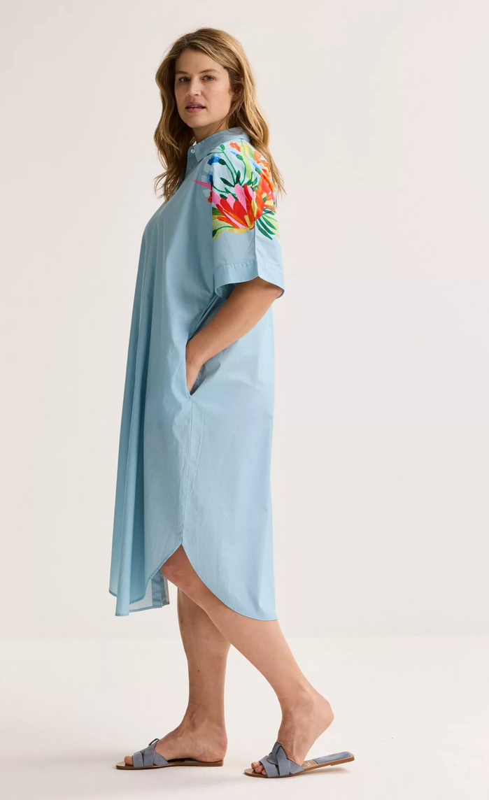Mayerline Kleed Lang Lichtblauw